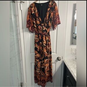 Maree Pour Toi Flutter Sleeve Dress